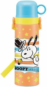 スケーター 子供用 水筒 コップ付 ステンレス 550ml スヌーピー PEANUTS SKC6