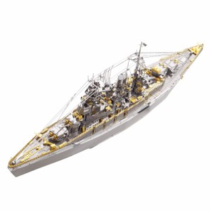 Piececool 3d立体パズル メタリックナノパズル 長門型戦艦パーツ数：199個 ナノパズル 3Dパズル クリスマス プレゼント 贈り物