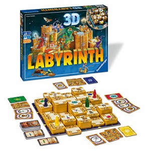 Ravensburger ラベンスバーガー 3Dラビリンス [ボードゲーム アナログゲーム] 2~4人用 7歳から 26831 3