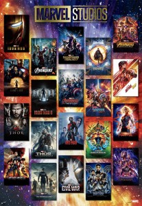 1000ピース ジグソーパズル マーベル Movie Poster Collection MARVEL STUDIOS (51x73.5cm)