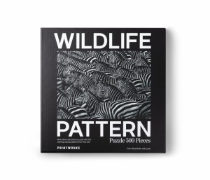 PRINTWORKS Puzzle - Wildlife Pattern Zebra [プリントワークス] パズル ワイドライフパターン ゼブラ スウ