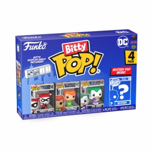 Funko Bitty Pop! DC ディーシー ファンコ ビティポップ バットマン ハーレ クイン 4コセット フィギュア