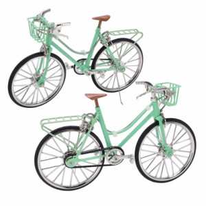 金属自転車模型 ミニ自転車モデル 良質合金 装飾品 自転車 オーナメント プレゼント 贈り物/インテリア飾り/コレクション