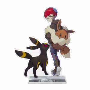 ポケモンセンターオリジナル アクリルスタンド POKEMON TRAINERS ボタン＆ブラッキー