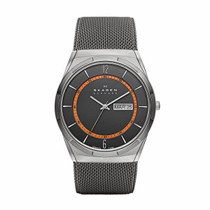 腕時計 スカーゲン メンズ Skagen Men's Melbye Quartz Analog Stainless Steel and Stainless Steel Mesh