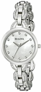 腕時計 ブローバ レディース Bulova Women's 96L203 Analog Display Japanese Quartz Silver Watch