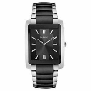 腕時計 ブローバ メンズ Bulova Men's Classic Rectangle 2-Hand Quartz Watch