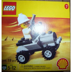 レゴ LEGO 2541 Shell Adventurers Egypt Set, Adventures Car/Buggy with Baron von Barron Minifig