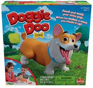 ボードゲーム 英語 アメリカ Doggie Doo Corgi Game - Unpredictable Action - Feed The Doggie and Coll