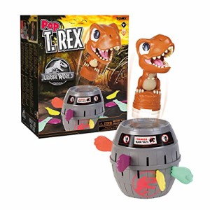 ボードゲーム 英語 アメリカ TOMY Games, Jurassic World Pop Up T-Rex, Dinosaur Game for Kids, Family