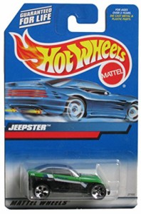 ホットウィール マテル ミニカー Hot Wheels 2000 Green Jeepster 140 1:64 Scale