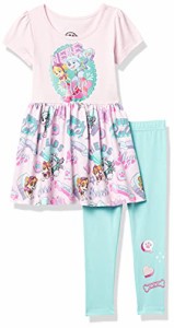 パウパトロール 子供服 半袖ワンピース、レギンス 4T 日本サイズ110相当 スカイ エベレスト 複数