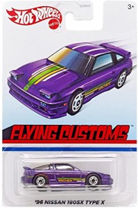 ホットウィール Hot Wheels '96ニッサン 180SX タイプX フライングカスタム パープル NISSAN 日産 ビーク