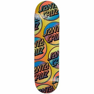 デッキ スケボー スケートボード SANTA CRUZ Contra Allover Hard Rock Maple Skateboard Deck - 8.25"