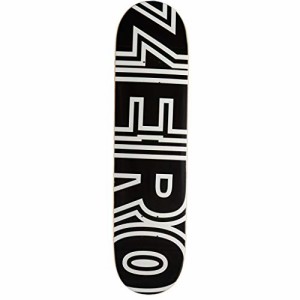 デッキ スケボー スケートボード Zero Skateboards Deck Bold Black 8.0"