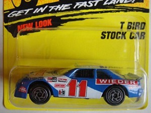 マッチボックス マテル ミニカー MATCHBOX SUPER FAST BLUE FORD THUNDERBIRD STOCK CAR #7 WIEDER