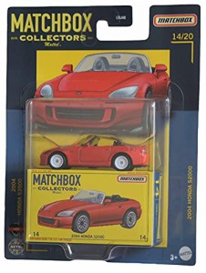 マッチボックス マテル ミニカー Matchbox 2004 Hon - da S2000, [red] Collectors Series 14/20