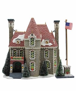 デパートメント56 Department 56 置物 Department 56 Christmas In The City "The Consulate" (Set of 2)