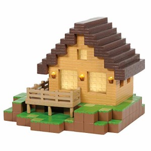 デパートメント56 Department 56 置物 Department 56 Minecraft Village House Lit Building, 6.375 Inch, M