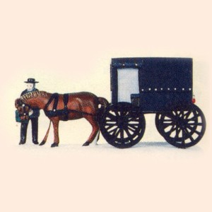 デパートメント56 Department 56 置物 Department 56 New England Village Amish Buggy 59498