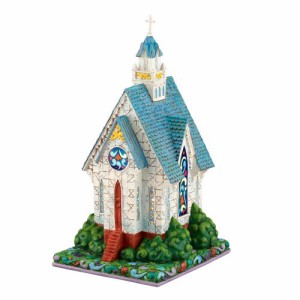 デパートメント56 Department 56 置物 Department 56 Jim Shore Village Heartland Church Lit House