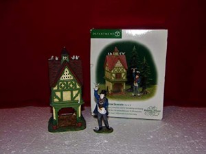 デパートメント56 Department 56 置物 DEPT 56 DICKENS VILLAGE "HEDGEROW DOVECOTE" RETIRED SET OF 2 #584