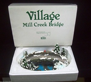 デパートメント56 Department 56 置物 Department 56 Village Mill Creek Bridge #52635