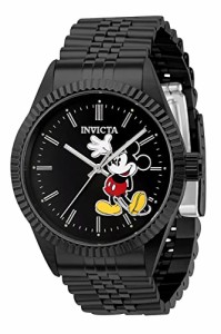 腕時計 インヴィクタ インビクタ Invicta 37852 Black Dial Black Bracelet Band Mickey Mouse Disney 