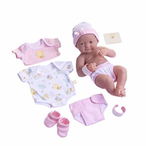 ジェーシートイズ 赤ちゃん おままごと 8 piece Layette Baby Doll Gift Set | JC Toys - La Newbor