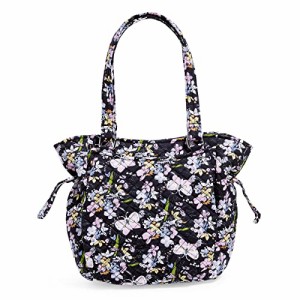 ヴェラブラッドリー レディース サッチェル ハンドバッグ コットン Vera Bradley Bloom Boom Navy 2022年