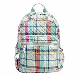 ヴェラブラッドリー レディース リュック バックパック コットン Vera Bradley Pastel Plaid 2022年春モ