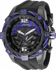 腕時計 インヴィクタ インビクタ Invicta Men's Marvel 52mm Silicone Quartz Watch, Black (Model: 35