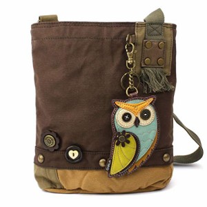 chala バッグ パッチ Chala Patch Crossbody - Owl-A- DarkBrown