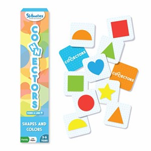 Skillmatics スキルマティクス アメリカ Skillmatics Educational Game - Connectors Shapes & Colors, F