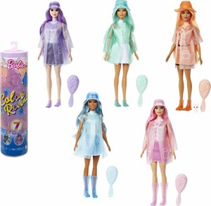 バービー バービー人形 Barbie Color Reveal Doll, Pet & Accessories, Sunshine & Sprinkles Series, 25 S