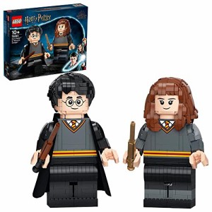 レゴ ハリーポッター Lego Wizarding World Iconic Brick-Built Harry & Hermione 76393 Building Set for a