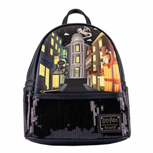 ラウンジフライ アメリカ 日本未発売 Loungefly Harry Potter Diagon Alley Sequin Womens Double St