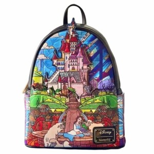 ラウンジフライ アメリカ 日本未発売 Loungefly Disney Princess Castle Series Belle Womens Double