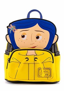 ラウンジフライ アメリカ 日本未発売 Loungefly Laika Coraline Raincoat Cosplay Womens Double Str