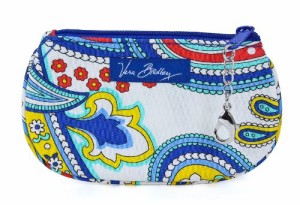 ヴェラブラッドリー ベラブラッドリー アメリカ Vera Bradley Clip Zip ID (Marina Paisley)