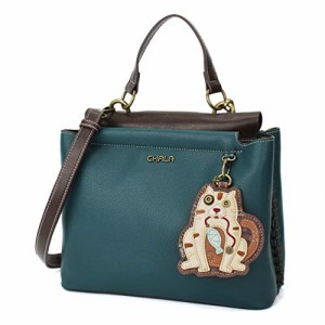 chala バッグ パッチ CHALA Charming Satchel with Adjustable Strap - Cat Gen II - Turquoise