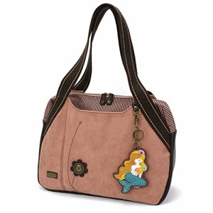 chala バッグ パッチ Chala Bowling Bag - Mermaid A - Dusty Rose