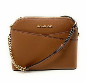 マイケルコース アメリカ 直輸入 Michael Kors Jet Set Medium Crossbody Leather Handbag (LUGGAGE)