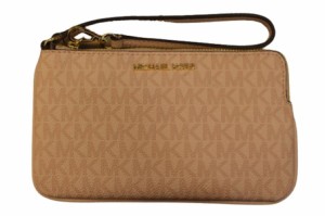 マイケルコース アメリカ 直輸入 Michael Kors Jet Set Travel Large Top Zip Wristlet (DARK POWDER B