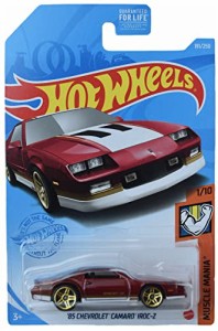 ホットウィール マテル ミニカー Hot Wheels '85 Chevrolet Camaro IROC-Z, Muscle Mania 1/10 - red