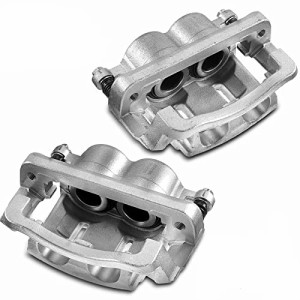 自動車パーツ 海外社外品 修理部品 A-Premium Disc Brake Caliper Assembly with Bracket Compatible 