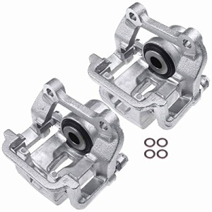 自動車パーツ 海外社外品 修理部品 A-Premium Disc Brake Caliper Assembly with Bracket Compatible 