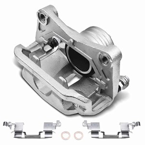 自動車パーツ 海外社外品 修理部品 A-Premium Disc Brake Caliper Assembly with Bracket Compatible 