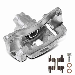 自動車パーツ 海外社外品 修理部品 A-Premium Disc Brake Caliper Assembly with Bracket Compatible 