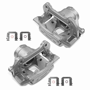 自動車パーツ 海外社外品 修理部品 A-Premium Disc Brake Caliper Assembly with Bracket Compatible 